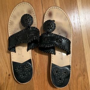 Jack Roger Black Sandal